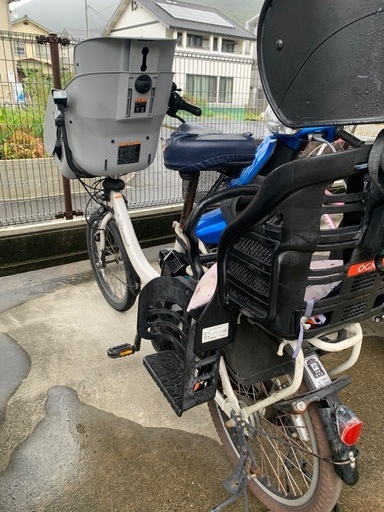 子供乗せ電動自転車（ジャンク品）