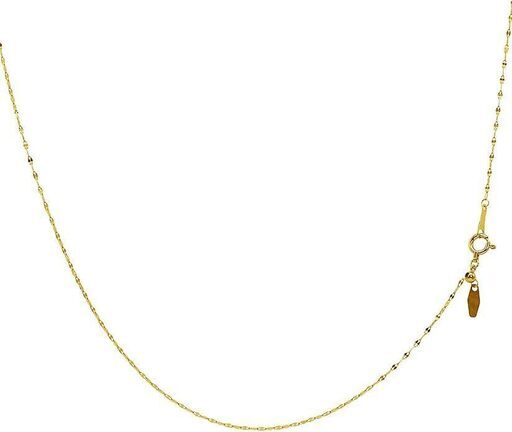 値下げしました　ゴールド チェーン ネックレス 18金 K18  約 0.7g 最長 45cm
