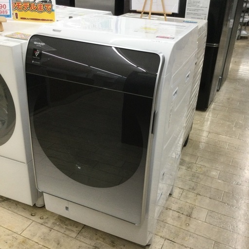 SHARP   11／6ｋｇドラム式洗濯機　参考価格¥229,900円　2024年製　ES-X11B-SL   ハイブリット乾燥NEXTドラム　No.2978