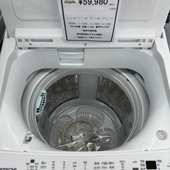 ドリーム川西店御来店限定】日立 洗濯機 BW-V70J／クリーニング済み 