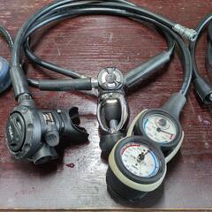 ダイビング　レギュレーターセット