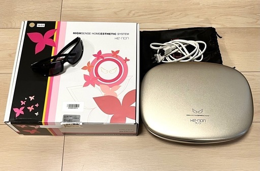 【2023年購入】ケノン ver.8.6 光脱毛機 シャンパンゴールド