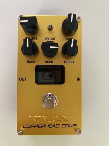 VOX / VALVENERGY COPPERHEAD DRIVE 真空管 Nutube搭載 オーバードライブ