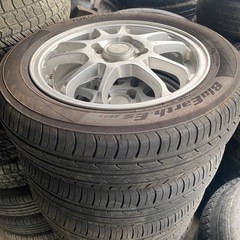 YOKOHAMA 夏タイヤ 155/65R14 タイヤ 2023年製 バリ溝