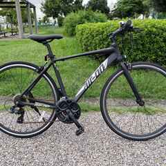 ★ジモティー特価・国内最安★　クロスバイク　サカモトテクノ　エアーオンⅡ　430mm　艶消しブラック ☆ジモティー特価・国内最安☆ クロスバイク サカモトテクノ