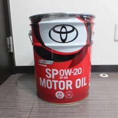 ＴＯＹＯＴＡ　トヨタ　モーターオイル　エンジンオイル　SP　0W-20　20L　GF-6A　08880-13203