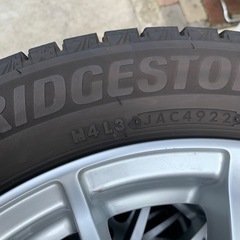2022年製　スタッドレス195/55R16 ワーゲン　