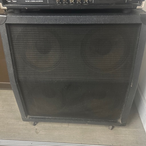 ハイゲインベッドアンプ120w(BUGERA 333XL INFINIUM)\u0026ベッドアンプスピーカー PEAVEY 412MS  SET