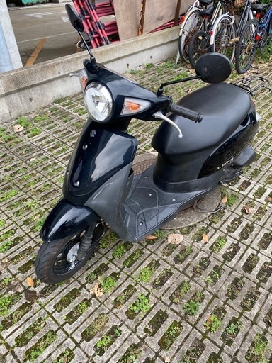 スズキ LET'S 　50cc スクーター　黒