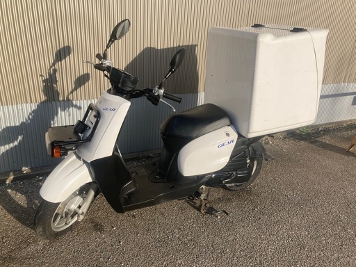 ヤマハ ギア パーキングスタンド 距離1万㌔以下　ウーバーなどに