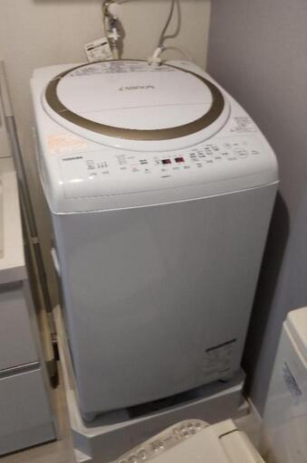 ☆2020年製♪定価約8万円♪8kgs洗濯機/洗濯乾燥機♪TOSHIBA東芝ザブーン♪ AW-8V8 (26年3月まで保証付)