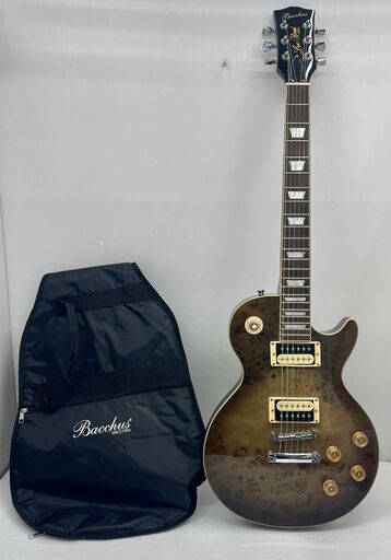Bacchus バッカス ユニバースシリーズ ブラックバースト BLP-BP/R エレキギター パールポプラ素材