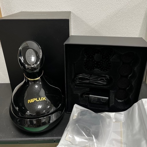 【新品未使用】NIPLUX EMS HEAD SPA 電動頭皮ブラシ(開封済)