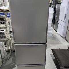 SHARP　350L 両開き　3ドア冷凍冷蔵庫　SJ-W359K-N 2023年製
