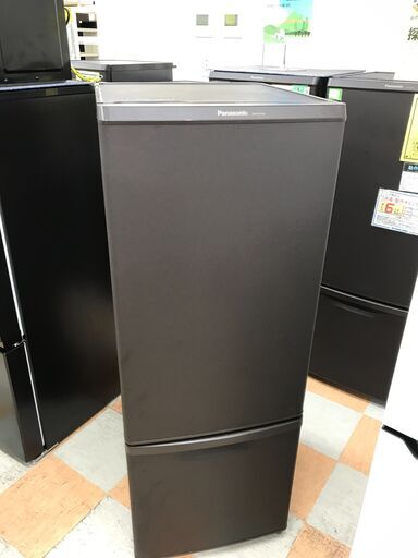 冷蔵庫 パナソニック NR-B17BW-T 2018年製 W(幅)48.0×D(奥行き)58.6×H(高さ)129.3cm ※保証6ヶ月