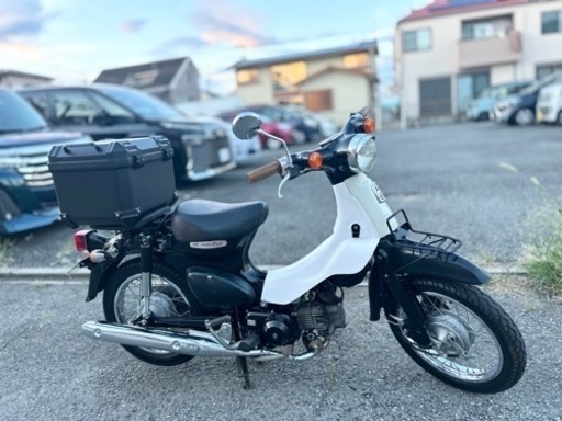 【走行距離7,000km】外装新品 整備済み！貴重な4速 セル付き FIリトルカブ 即乗り 黒色 ホンダ 原付 50cc