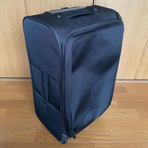 無印 MUJI ソフトキャリーケース （スーツケース） 約60cm x 37cm x 24cm