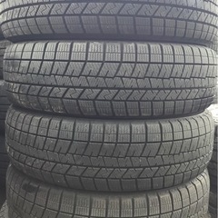 バリ溝 155/65R14 ダンロップ スタッドレスタイヤ 4本セット