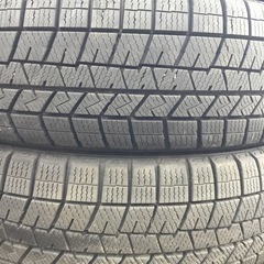 バリ溝 155/65R14 ダンロップ スタッドレスタイヤ 4本セット