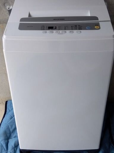 【取引決定】アイリスオーヤマ IAW-T502 洗濯機5.0kg ホワイト 2020年製造 美品