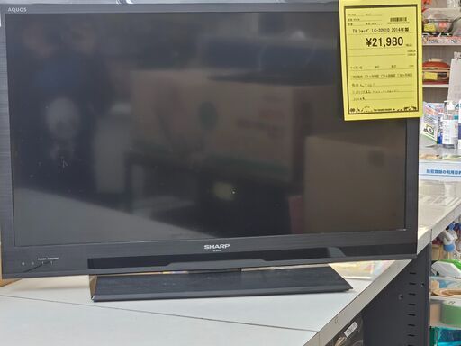 TV　シャープ　SHARP　LC-32H10　2014年製