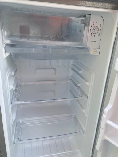 アクア AQR-81E-S 冷蔵庫 メタリックシルバー [75L /1ドア /右開き