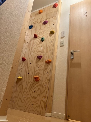 ボルダリングウォール2台