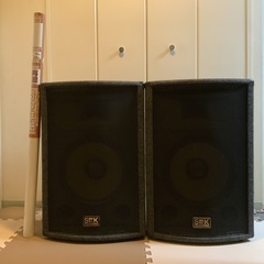 PAペアスピーカー 脚×2 端子他付き