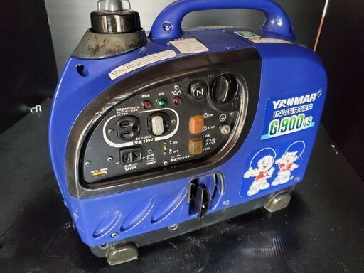 決まりましたポータブル インバーター発電機 ヤンマーG900is