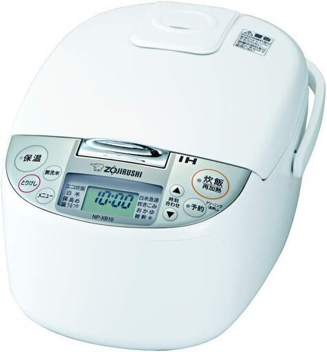 新品未使用 2024年製造 ZOJIRUSHI 象印 炊飯器 5.5合 IH式 極め炊き ホワイト NP-XB10-WA IH炊飯ジャー