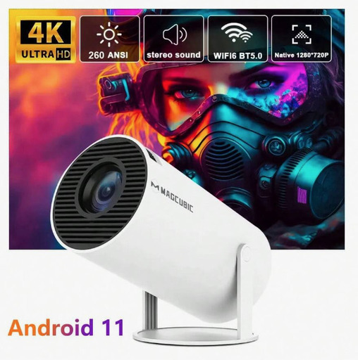 [新品] HY300 プロジェクター（Android 11）