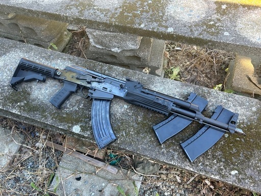 エアガン ガスブロ ガスガン ak47 pmc we-tech