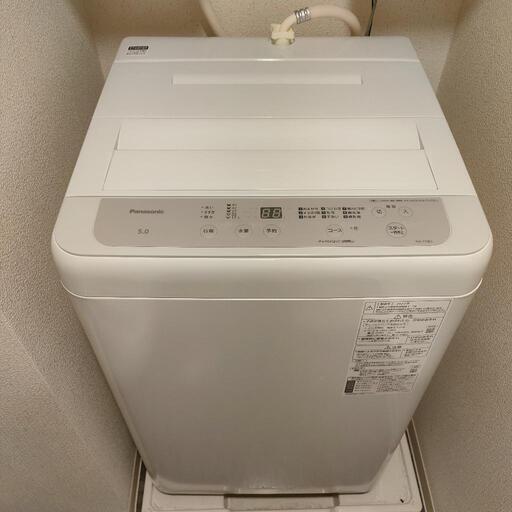 洗濯機 Panasonic 5kg NA-F5B2-S