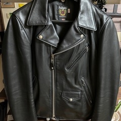 Schott ラムレザーダブルライダース40サイズ