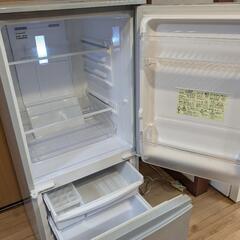 □ 冷蔵庫、SHARP、137L、2ドア冷凍冷蔵庫、シルバーグレー、山梨県甲斐市