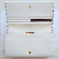 【新品未使用】早い者勝ち⭐️文庫屋大関 口金付き束入れ 枝垂れ花鳥