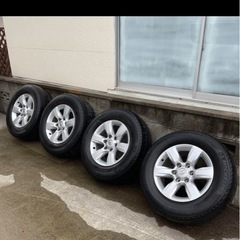 トヨタ 150系 ランドクルーザー プラド 純正アルミホイール 17インチ 4本