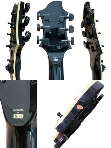 ESP Edwards エレキギター ブラック メイプルネック　fender ギターネック EDWARDS ESP Edwards エレキギター ブラック メイプル