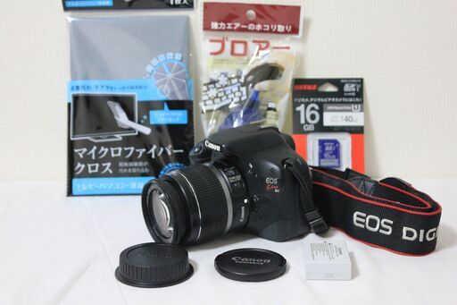 Canon EOS Kiss X4 + EF-S 18-55mm IS レンズセット 美品✨