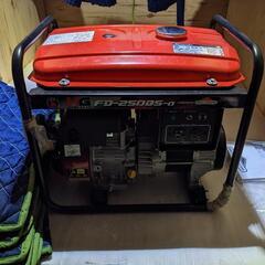 発電機ダイシン社製 ガソリン式発電機 50Hz FD-250BS-A