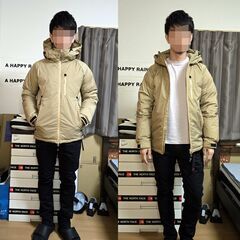 NANGA(ナンガ)AURORA DOWN JACKET(オーロラダウンジャケット)オーロラテックスフーデッドダウンパーカー S ベージュ 超美品 防水 防寒