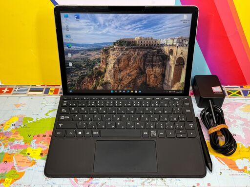JC08161 極美品 Surface Go 2 10.5型 キーボード ペン 綺麗 タブレット Win11 軽量