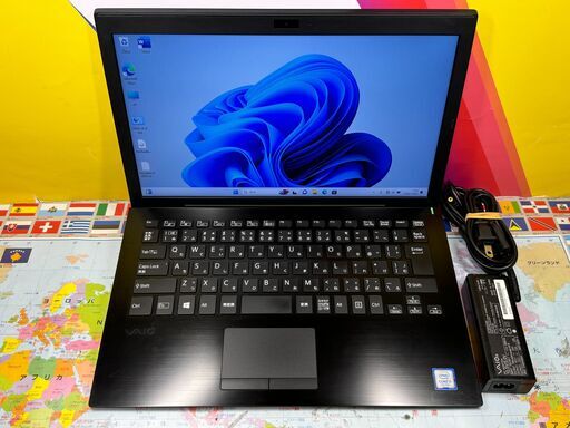 JC09117　ソニー ノートPC Windows11 美品 VAIO Pro 13.3型 軽量　Office2021