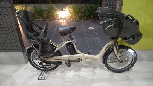 ビッケ　ポーラーe　前後タイヤ、シートクッション新品 電動自転車　ブリヂストン