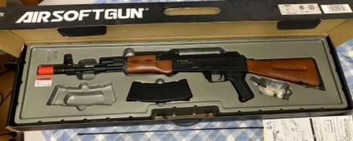 クラウンモデル AK74 アサルトライフル 電動ガン 未使用品