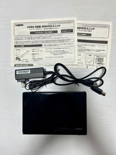 【未使用】Logitec USB3.0外付HDDユニット 4TB