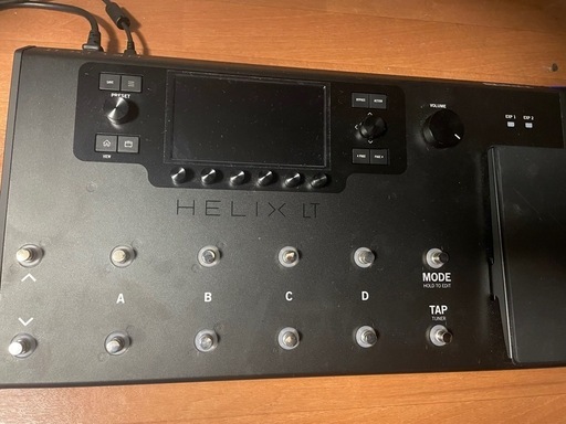 Line6 Helix LT ギタープロセッサー 超美品 マルチエフェクター、Helix Backpack付属