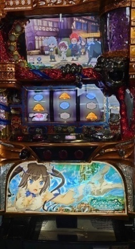 パチスロ実機　ダンジョンに出会いを
