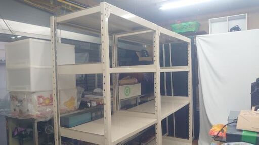 【☆組み立て簡単☆強固☆】軽量ラック スチールラック 棚 タナW900*D450*H1800　天地5段
