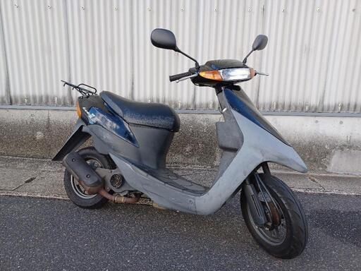 バイク　スズキ　レッツⅡ-DX　希少2サイクル　実動車　簡易整備済み　通勤通学　デリバリー車などに